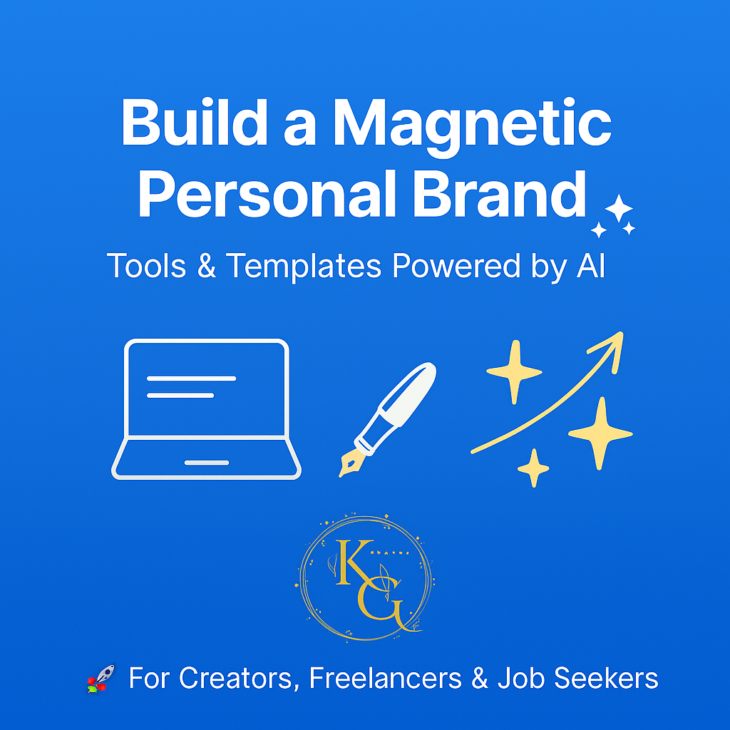 💡 AI-Powered Personal Brand Kit for Professionals & Creators - STARTER Kit