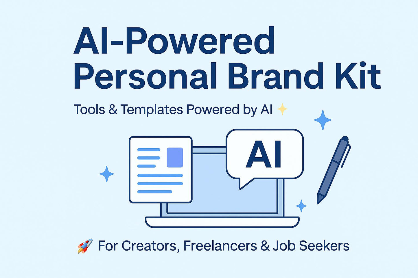 💡 AI-Powered Personal Brand Kit for Professionals & Creators - STARTER Kit