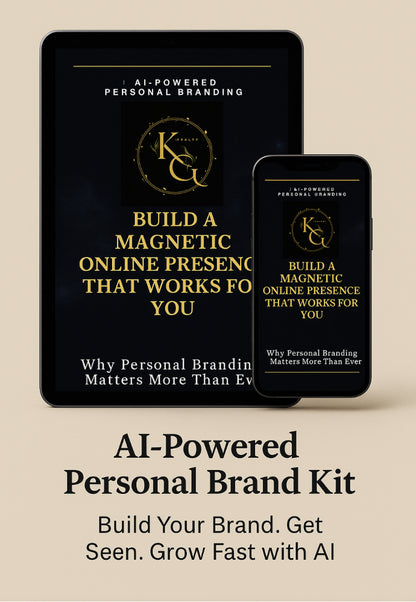 AI-Powered Personal Brand Kit eBook Build a Magnetic Online Presence That Works for You