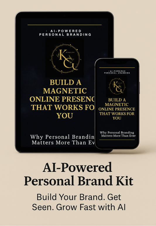 AI-Powered Personal Brand Kit eBook Build a Magnetic Online Presence That Works for You